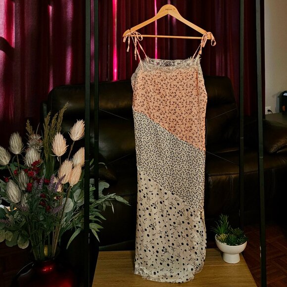 FUTURE COLLECTIVE Dresses & Skirts - MULTI-FLORAL LACEY DRESS